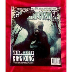 Game Informer #148 Aug 2005 Peter Jackson’s King Kong Cover Story Magazine